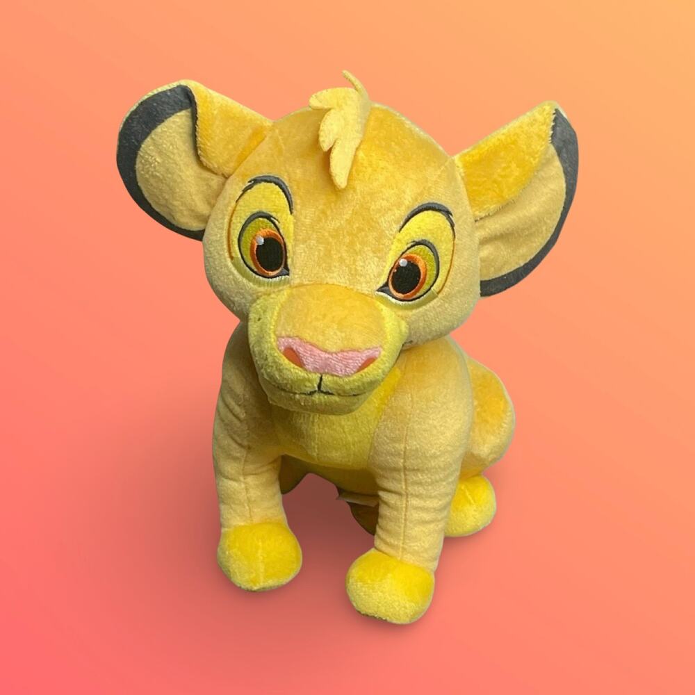 Disney Lion King Simba Plush 12" Stuffed Animal Nursery Decor Baby Shower Gift